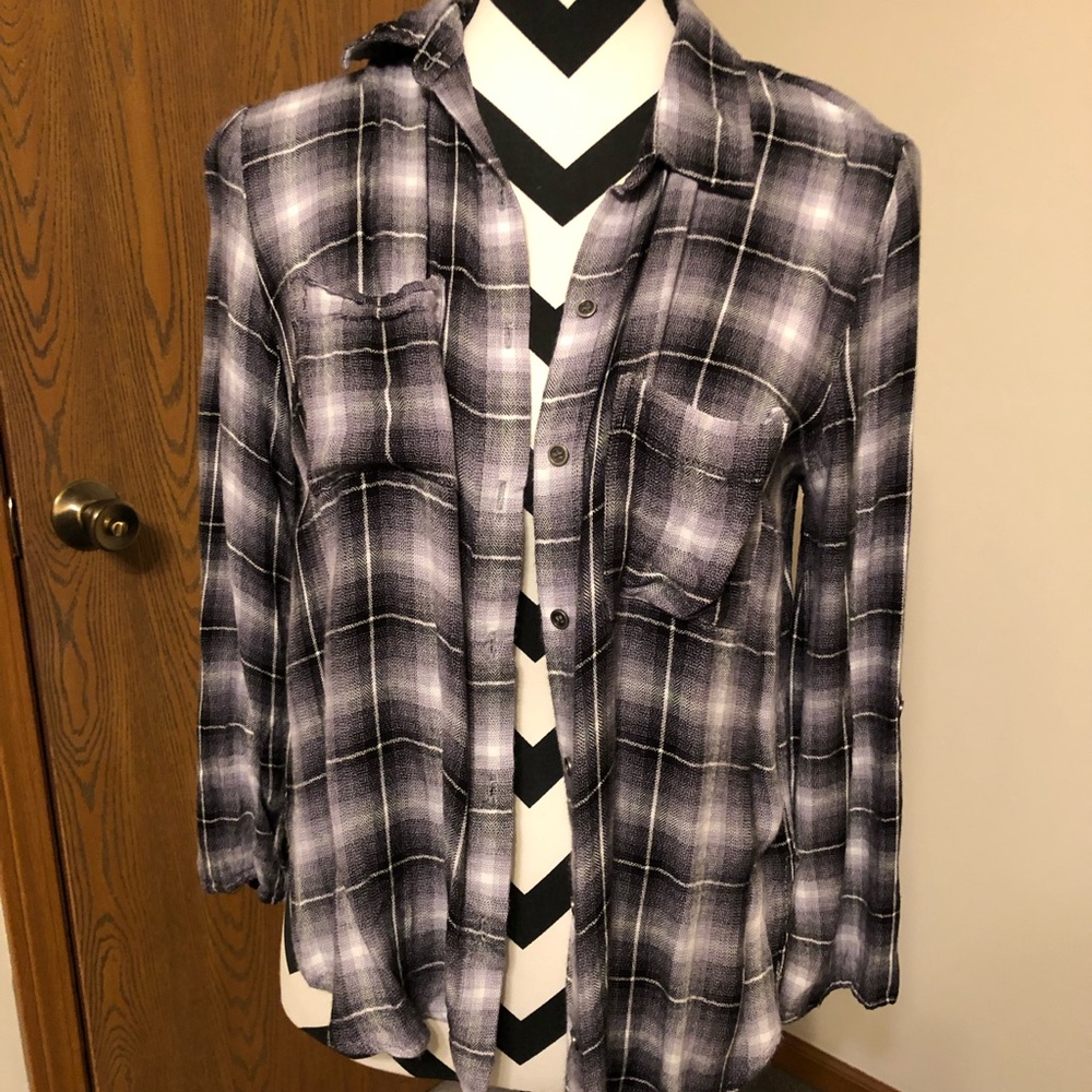 Black and White Flannel.